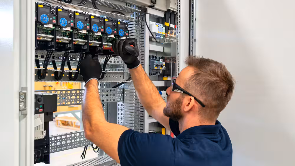 Instalaciones eléctricas en construcción